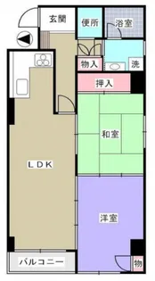 ベルソーレ松本【2階】の間取り