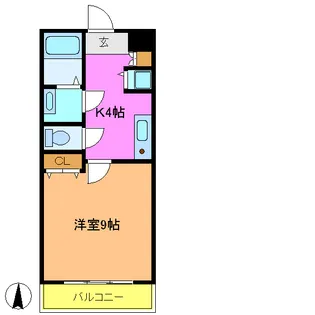 東京都墨田区墨田3【マンション】の間取り
