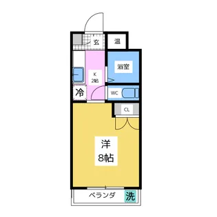 エクシードみずほ【3階】の間取り