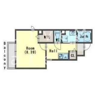 NTRエステート大久保【1階】の間取り