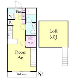サンヴィアーレ・U【1階】の間取り