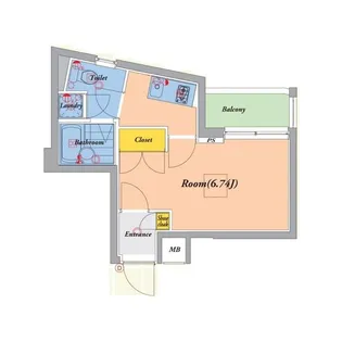 パレ・ホームズ久が原【4階】の間取り