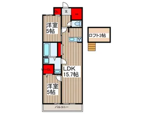 Primo Felice【3階】の間取り