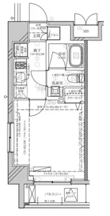 東京都江東区森下5【マンション】の間取り