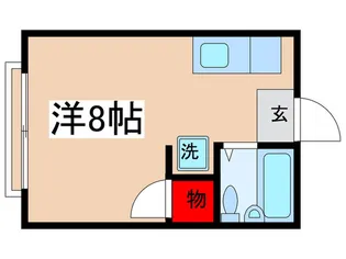 ハイツ藤【1階】の間取り