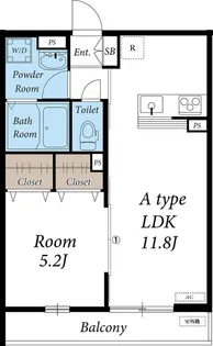 リブリ・VIENTO【2階】の間取り