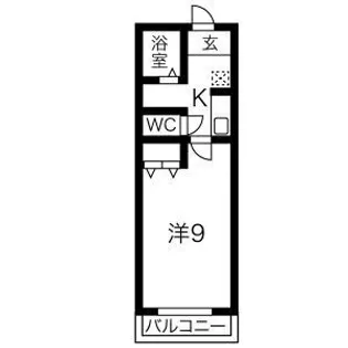 ゴルフランド【3階】の間取り