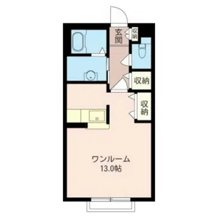 グリーンルーフ【2階】の間取り