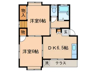 メゾン キング【1階】の間取り