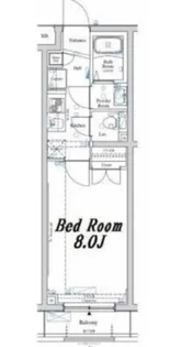 東京都新宿区西新宿4【マンション】の間取り