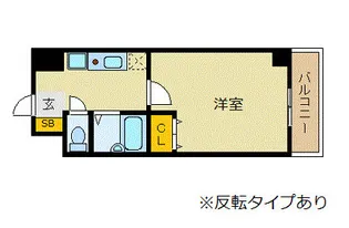 ビュークレスト今泉【5階】の間取り