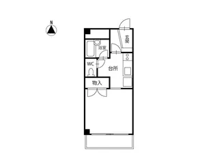アビタシオンK【1階】の間取り