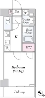 ロイジェント大山西町【1階】の間取り