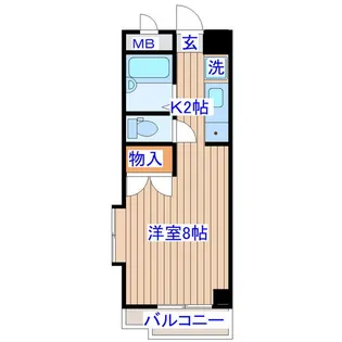 ハイツホワイトストーン【3階】の間取り