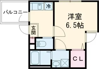 ALEGRIA津久野South【3階】の間取り