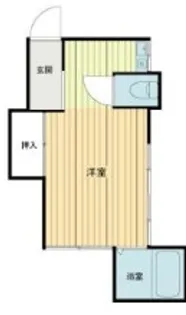 コーポメグ【1階】の間取り