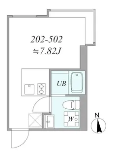 trias335【5階】の間取り