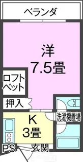 メゾン白河【1階】の間取り