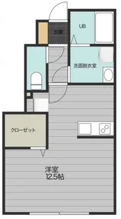 (仮)Claire MOTOMACHI【1階】の間取り