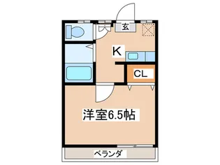 アースパックス 1号棟【2階】の間取り