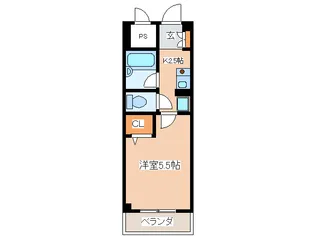 ジュネス厚木【3階】の間取り
