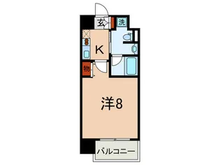 プロシード兵庫駅前通【6階】の間取り