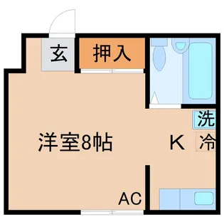 第五ビューハイツ【2階】の間取り