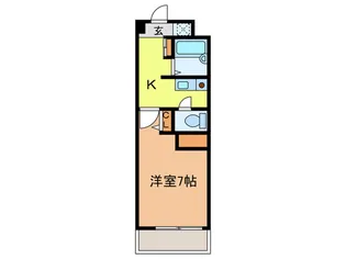 ガーデンプレイス夙川【2階】の間取り