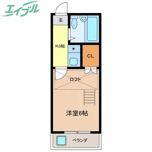 Loft【2階】の間取り