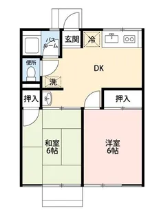 ニューヨーク【1階】の間取り