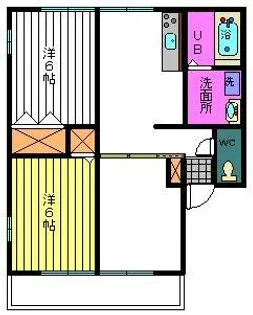 パークサイド・天神【1階】の間取り