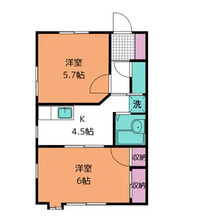 アルテメゾン【1階】の間取り
