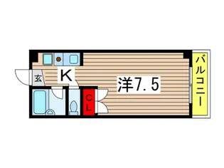 フローラル壱番館【1階】の間取り