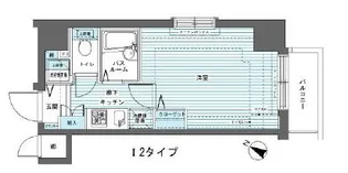 トーシンフェニックス芝浦ベイフォート【4階】の間取り