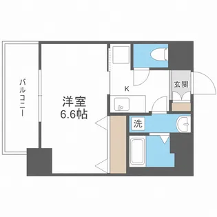 Luxe海老江II【2階】の間取り