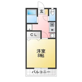 ベルクハイツ【2階】の間取り