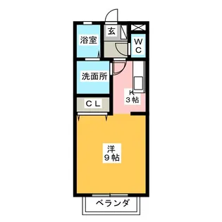 佐藤壱番館【1階】の間取り