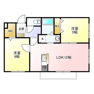 ハイバリー武蔵野【1階】の間取り
