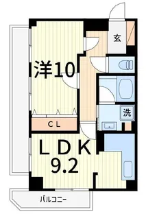 コスモ亀有II【5階】の間取り