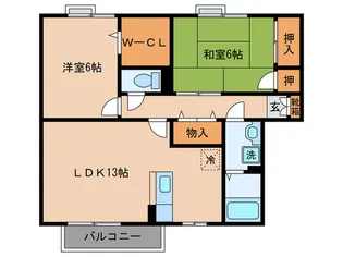 エリゼ【2階】の間取り