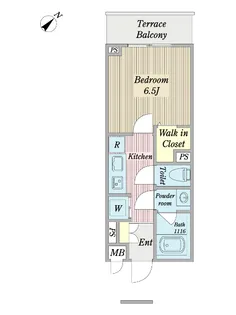 ミオラ【1階】の間取り