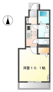 エンジェルハート【1階】の間取り