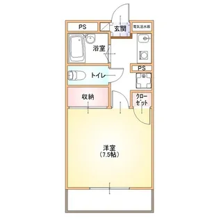 グレースヒル【2階】の間取り