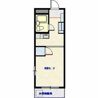 ハナニハイム【3階】の間取り