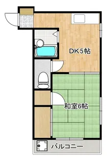 第二高橋ビル【3階】の間取り