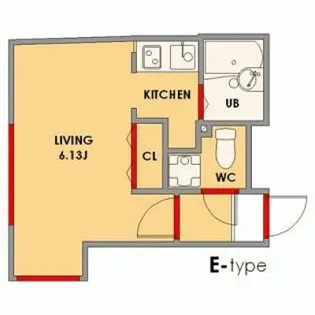 MODULOR武蔵野中町【2階】の間取り