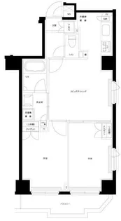 ルーブル両国弐番館【8階】の間取り