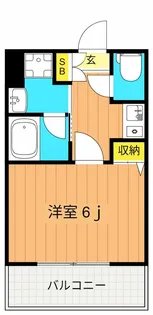 アミーゴ仲六郷【3階】の間取り