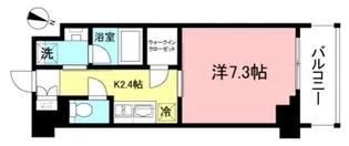 プライムメゾン方南町【6階】の間取り
