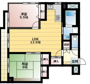 ラ・フォリア【2階】の間取り